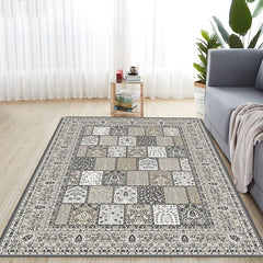 Boho Symmetrical Pattern Bathroom Rug Kitchen Floor Mat Bath Mat