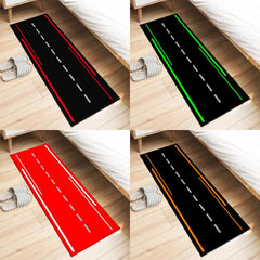 Thickened Anti slip Motorcycle Parking Mat Decorative Mat Bedside Carpet
