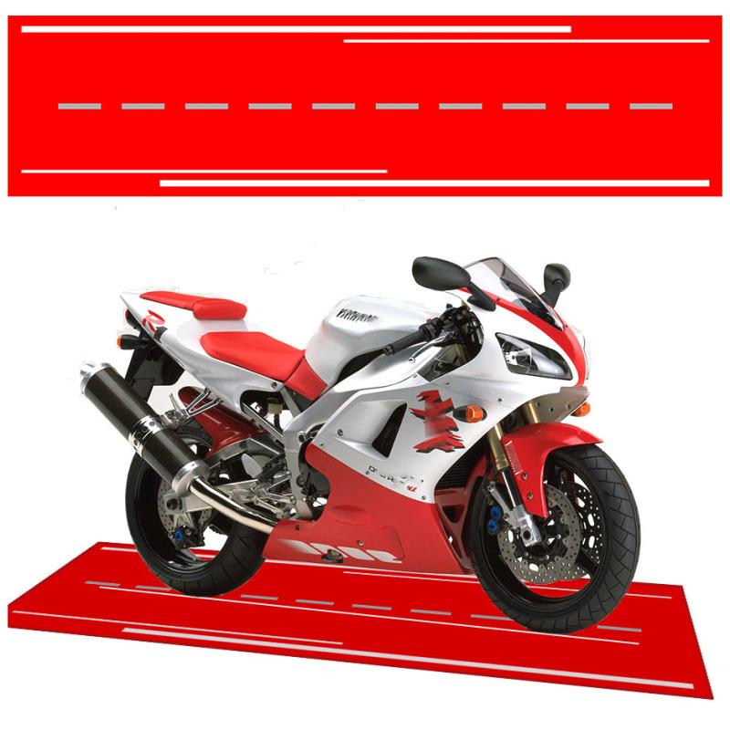 Thickened Anti slip Motorcycle Parking Mat Decorative Mat Bedside Carpet