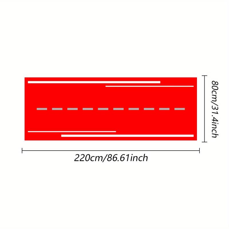 Thickened Anti slip Motorcycle Parking Mat Decorative Mat Bedside Carpet