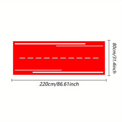 Thickened Anti slip Motorcycle Parking Mat Decorative Mat Bedside Carpet