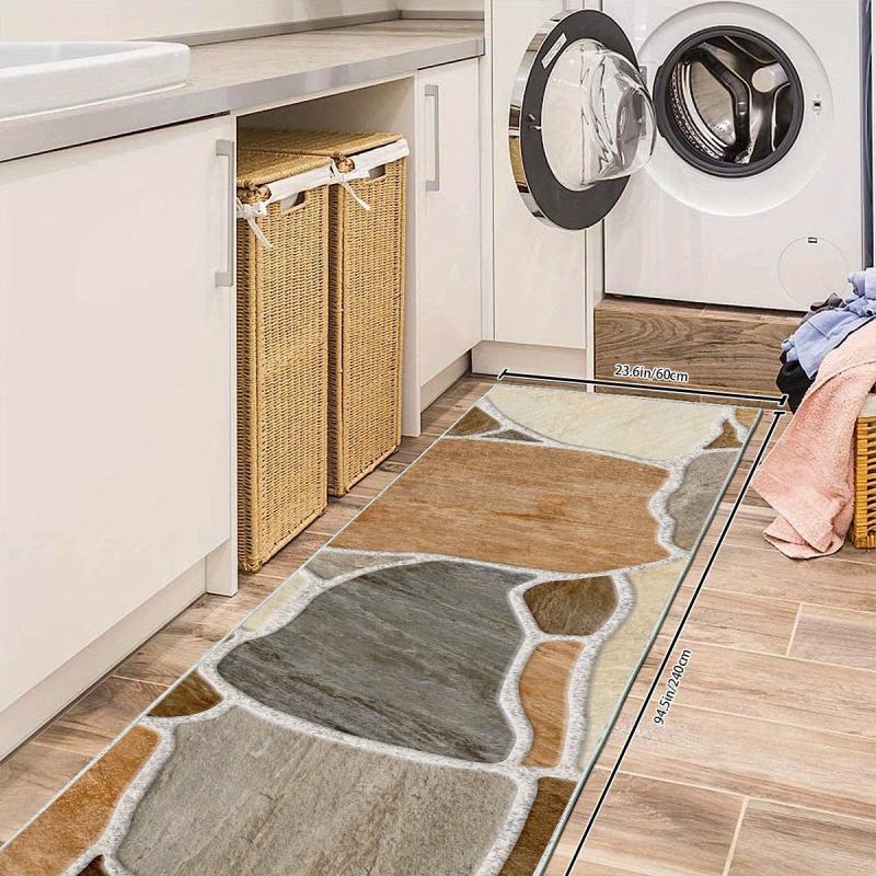 Boho Indoor Runner Area Rug Soft Non Slip Hand Washable Stair Carpet Runner