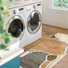Boho Indoor Runner Area Rug Soft Non Slip Hand Washable Stair Carpet Runner