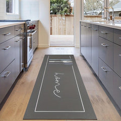 Leather Kitchen Rugs Dirt-resistant Kitchen Mat