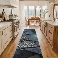 Soft Non Slip Laundry Room Rug Runner Machine Washable Stair Carpet for Hallway
