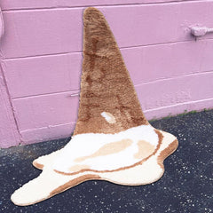 Plush Ice Cream Floor Mat Soft Fluffy Throw Rugs Non-slip Area Rugs