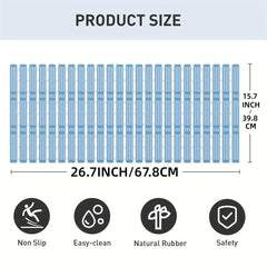 Rubber Bath Mat Non Slip Bathtub Mat Shower Mat