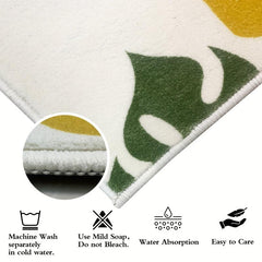 Kids Jungle Animals Kartoon Rug Machine Washable Toddler Padded Play Mat
