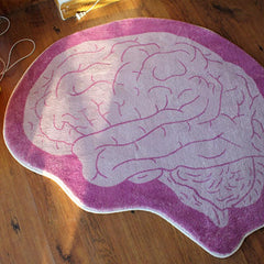 Dreaming Brain Plush Carpet for Home Living Room Bedroom Rug