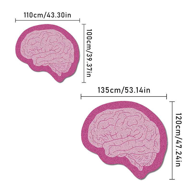 Dreaming Brain Plush Carpet for Home Living Room Bedroom Rug