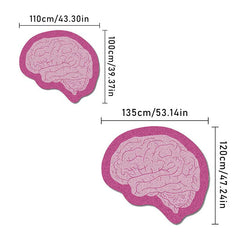 Dreaming Brain Plush Carpet for Home Living Room Bedroom Rug