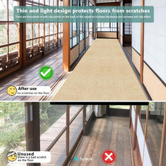 Non Slip Stain Resistant Striped Indoor Outdoor Waterproof Runner Rug