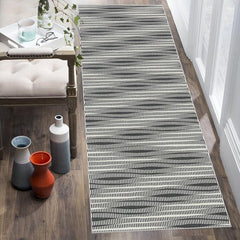 Striped Runner Rugs Non slip Cotton Backing Washable Farmhouse Runner Rugs