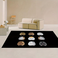 Soft Memory Foam Floor Mat Living Room Bedroom Decor Carpet