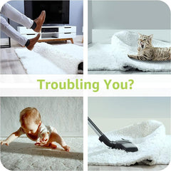 4pcs Non Slip Carpet Floor Mat Tape for Secure Floor Protection