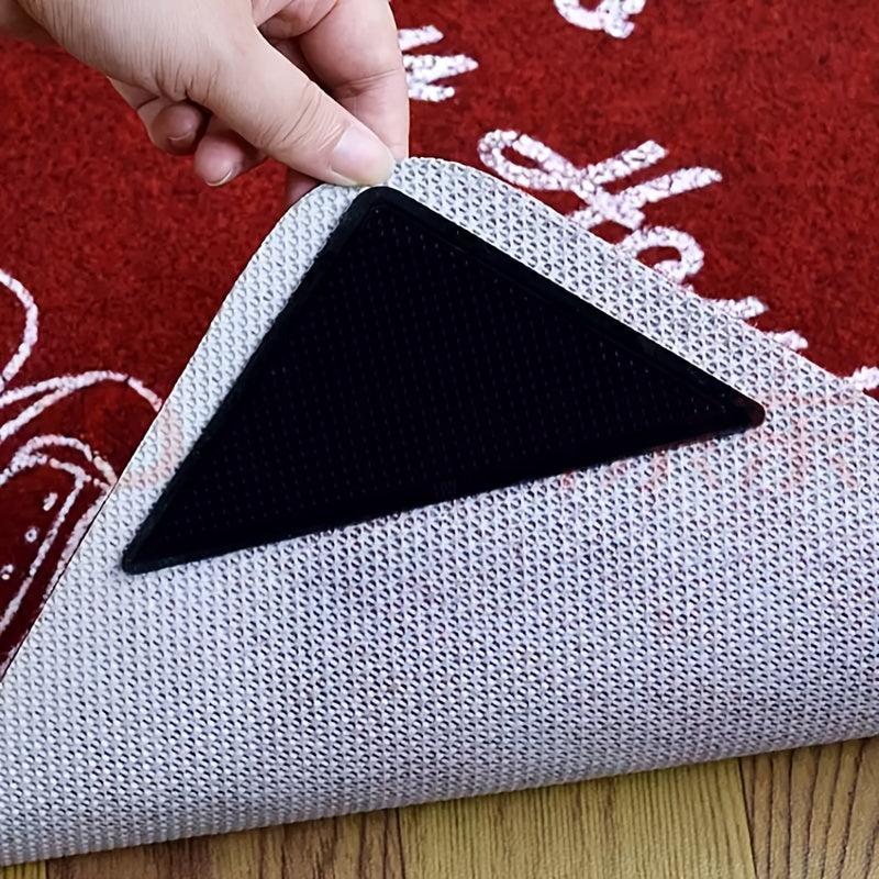 4pcs Non Slip Carpet Floor Mat Tape for Secure Floor Protection