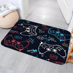 Graffiti Game Console Handle Anti-skid Mat