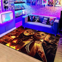 Horror Movie Character Halloween Floor Rug