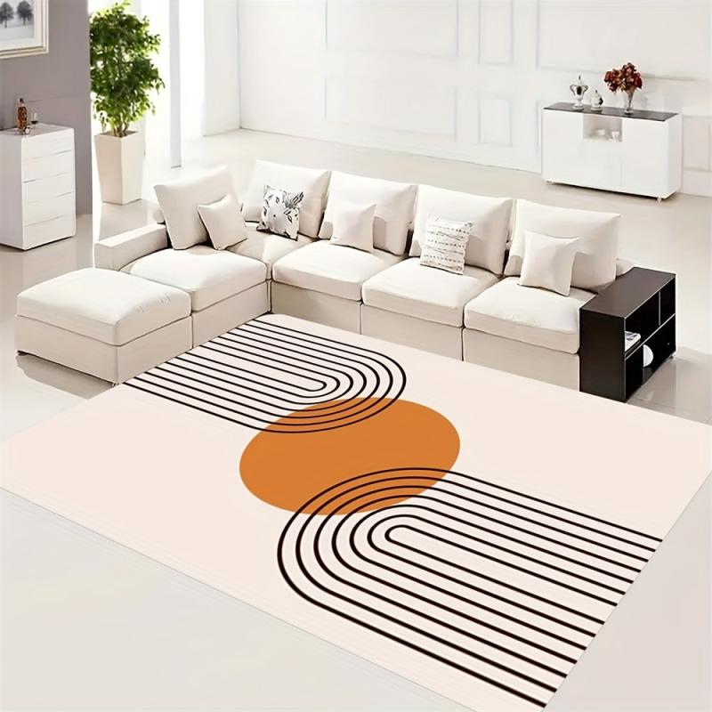 Modern Geometric Area Rug Anti Fatigue Floor Carpet Kitchen Bath Mat