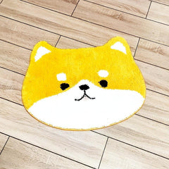 Non Slip Shiba Inu Floor Mat - Absorbent and Quick Drying