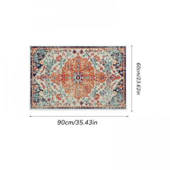 Vintage Persian Area Rug Stain Resistant Distressed Living Room Bedroom Mat