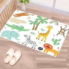 Animal Non Slip Area Rug for Kids Anti Fatigue Shaggy Floor Carpet