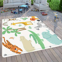 Animal Non Slip Area Rug for Kids Anti Fatigue Shaggy Floor Carpet