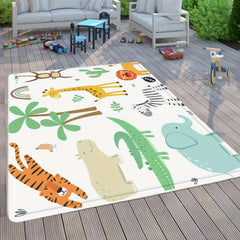 Animal Non Slip Area Rug for Kids Anti Fatigue Shaggy Floor Carpet