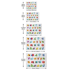 Kids Play Mat Letters Printed Rugs Children's Room Non slip