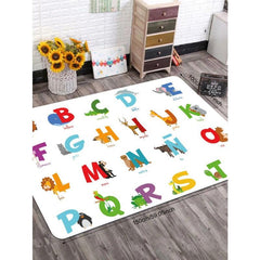 Kids Play Mat Letters Printed Rugs Children's Room Non slip