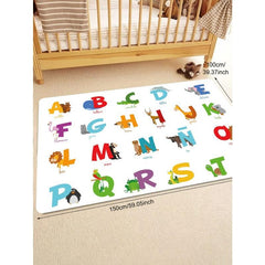 Kids Play Mat Letters Printed Rugs Children's Room Non slip