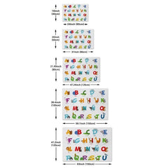 Kids Play Mat Letters Printed Rugs Children's Room Non slip