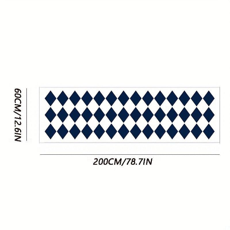 Nordic Extra Long Soft Hallway Rug Easy Clean for Entrance