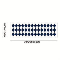 Nordic Extra Long Soft Hallway Rug Easy Clean for Entrance
