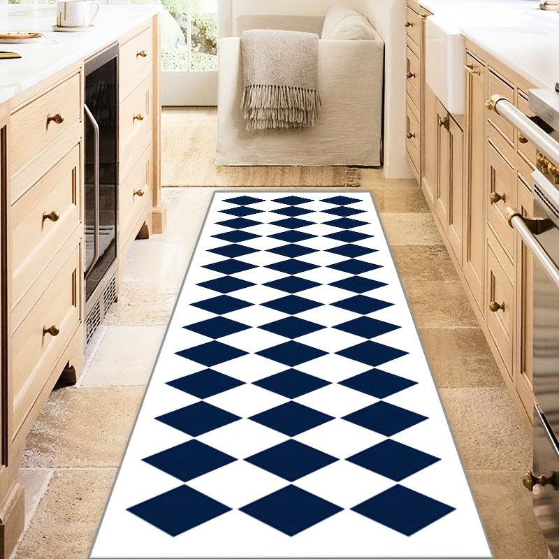 Nordic Extra Long Soft Hallway Rug Easy Clean for Entrance