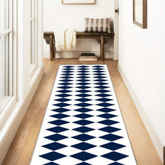 Nordic Extra Long Soft Hallway Rug Easy Clean for Entrance