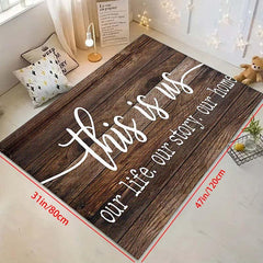 This Is Us Our Life Our Story Our Home Entrance Doormat
