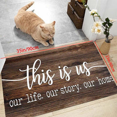 This Is Us Our Life Our Story Our Home Entrance Doormat