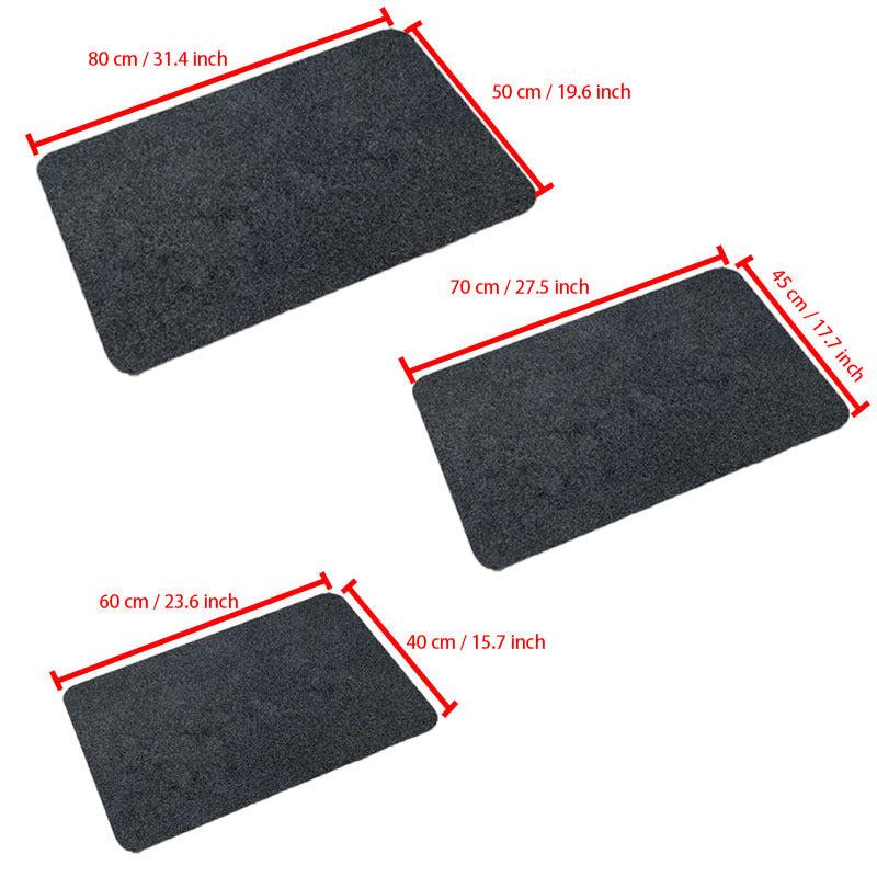 Rubber Welcome Door Mat Non-slip Front Door Outdoor Indoor Entrance Mat