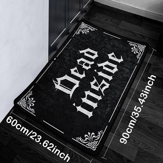 Halloween Gothic Area Rugs Anti-fatigue Shaggy Floor Carpet