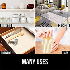 Non Slip Rug Pad 3x5 for Area Rugs Hardwood Floors Protection Cushion Table Mat