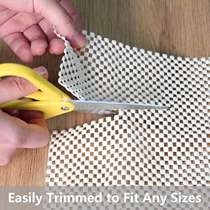Non Slip Rug Pad 3x5 for Area Rugs Hardwood Floors Protection Cushion Table Mat