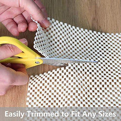 Non Slip Rug Pad 3x5 for Area Rugs Hardwood Floors Protection Cushion Table Mat