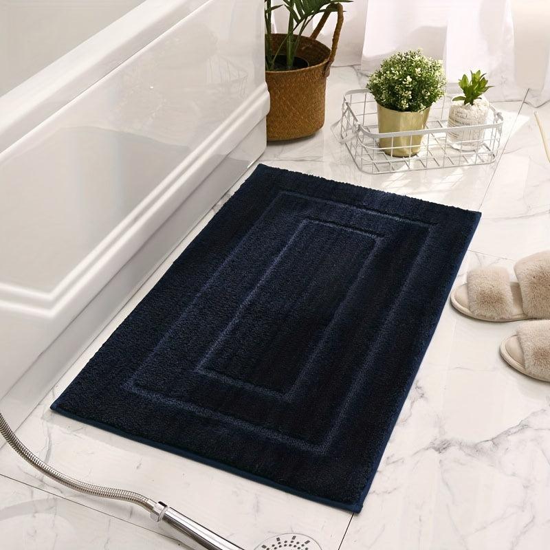 Ultra Soft Microfiber Bath Rug Non Slip Plush Shaggy Bath Carpet