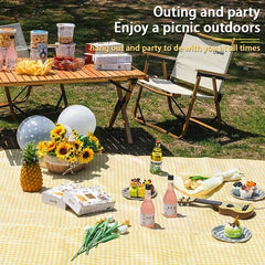 Portable Picnic Mat Waterproof Folding Ideal for Camping & Outings