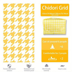 Portable Picnic Mat Waterproof Folding Ideal for Camping & Outings