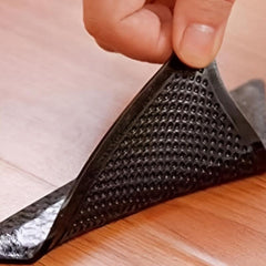 8pcs Non Slip Triangle Rug Grippers - Prevents Slipping and Sliding