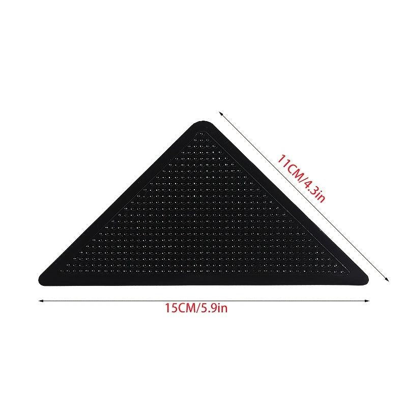 8pcs Non Slip Triangle Rug Grippers - Prevents Slipping and Sliding