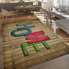 Customized Home Rugs Non Slip Resistant Mats - Home and Room Decor