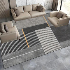 Geometric Living Room Carpet High-end Floor Mat Home Decor
